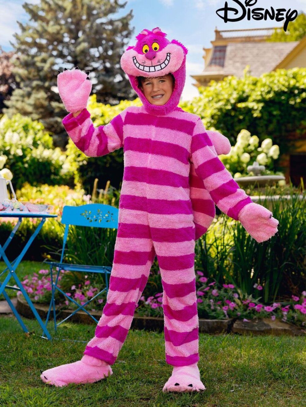 Alice in Wonderland Cheshire Cat Costume Kids Size Medium